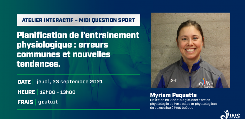 SNE2021 – Atelier interactif / Midi Question Sport