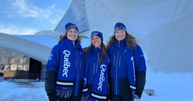 Ioana Gheta, Evelyne Telmosse et Elena Grilli Cadieux