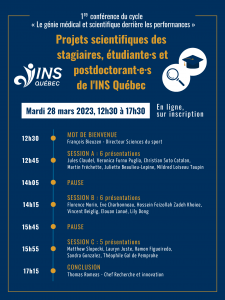 Programme de la conférence