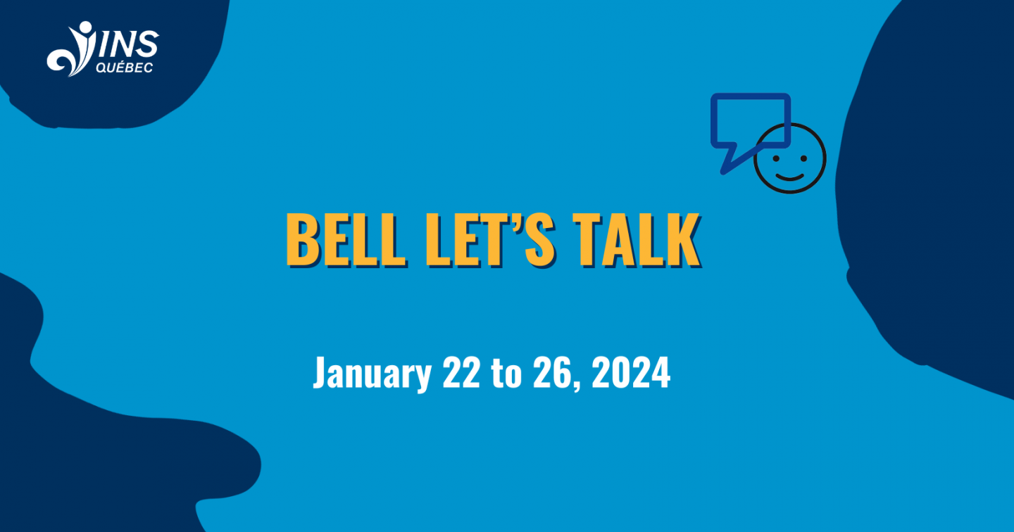 Bell Let's Talk - January 22 -26