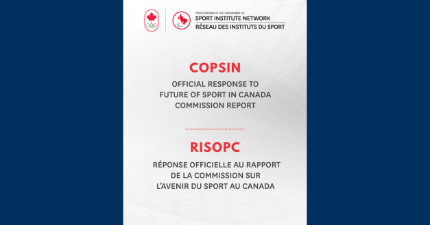 Réponse officielle au rapport de la commission sur l'avenir du sport au Canada